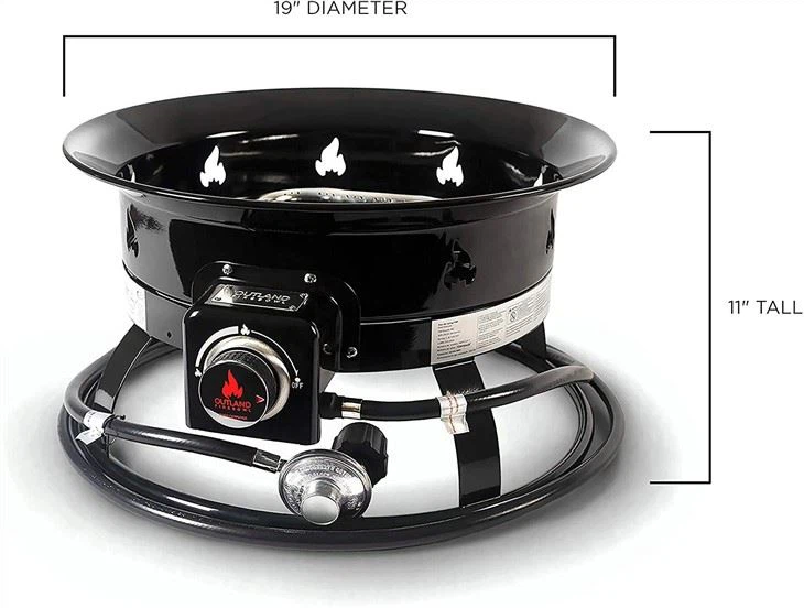 Portable Propane Smokeless Gas Fire Pit