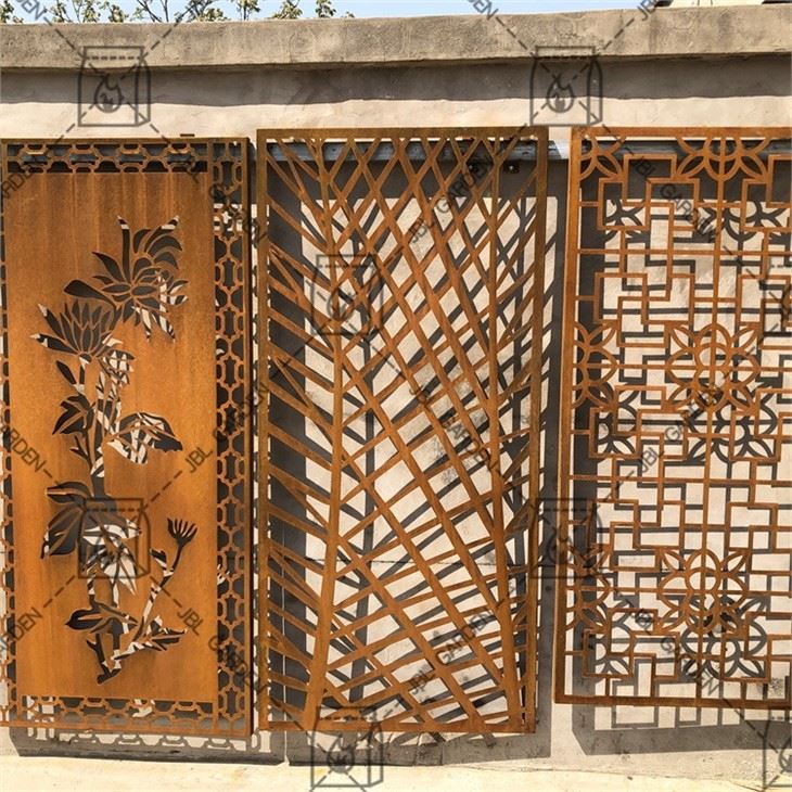 Art Corten Steel Screen Panels
