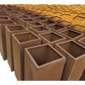 Planter With Screen Panel