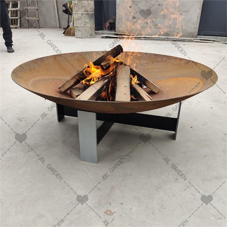 Carbon Steel Contemporary Fire Pit