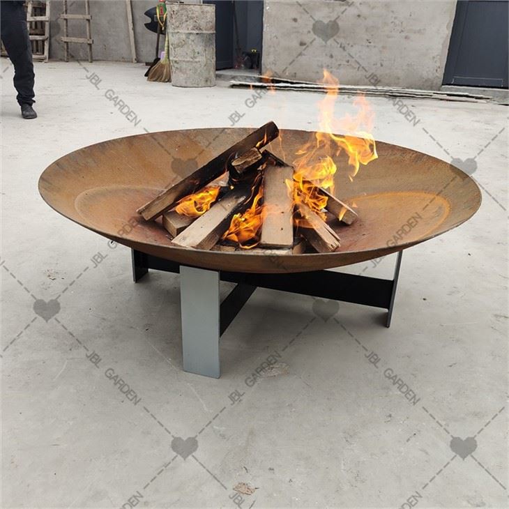 Carbon Steel Contemporary Fire Pit