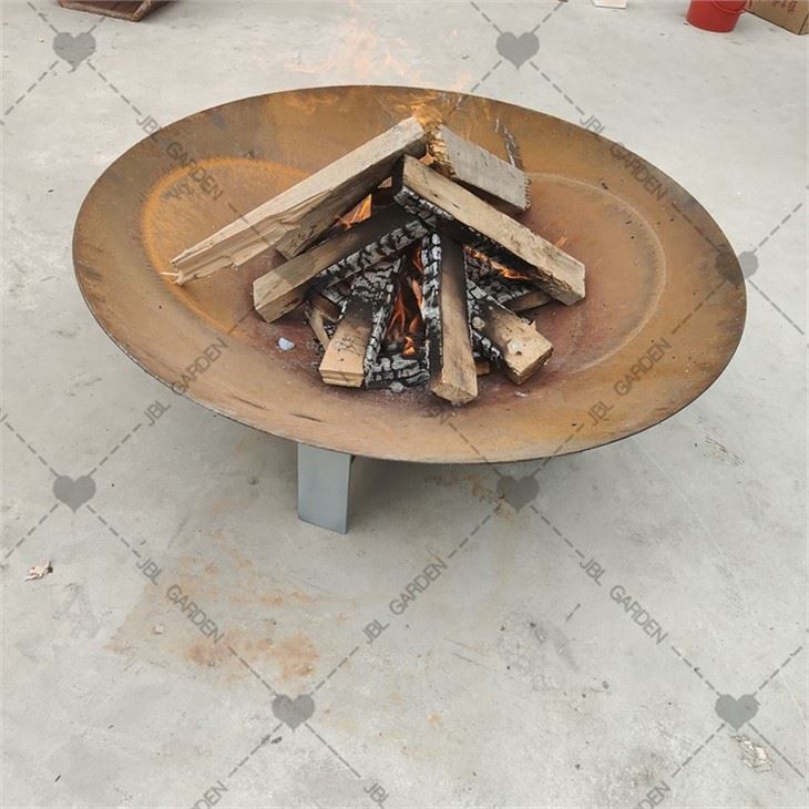 Carbon Steel Contemporary Fire Pit