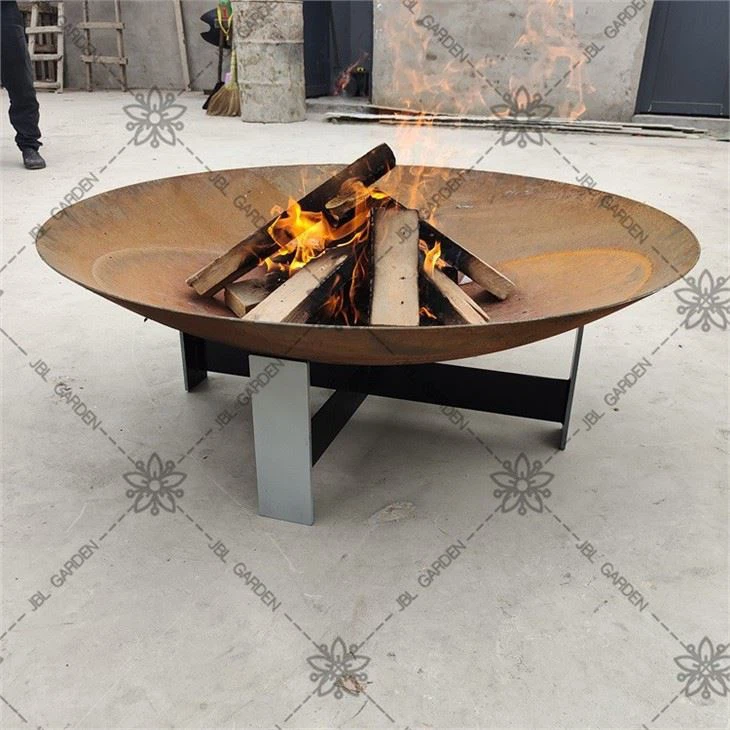Corten Steel Art Fire Pit