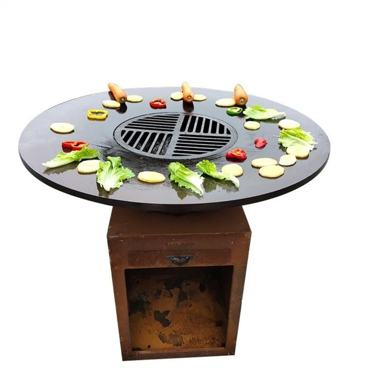 Panggangan Barbeku Keluli Corten