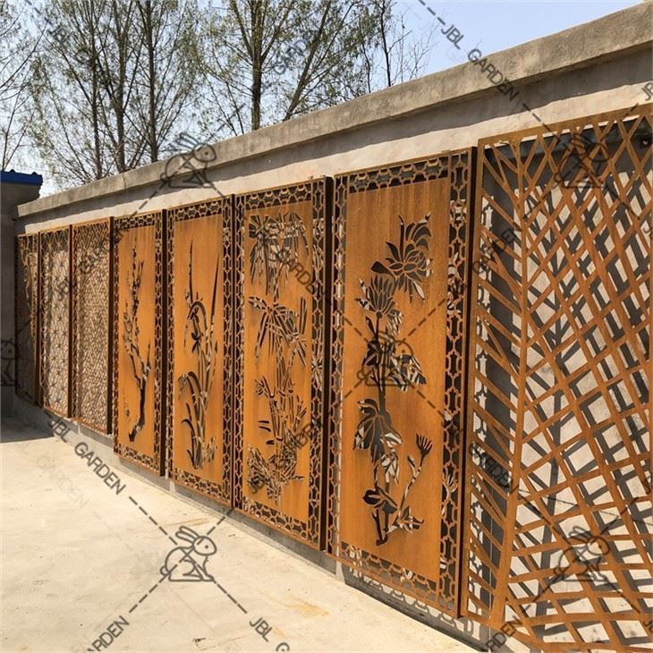 Taman Aluminium Panel Keluli Corten