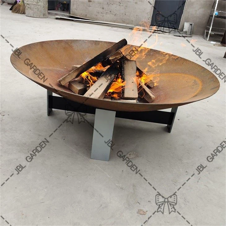 Corten Steel Smokeler Fire Pit
