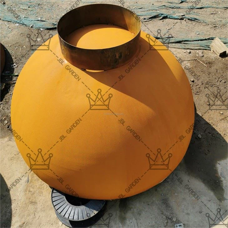 Penanam Tinggi Keluli Corten