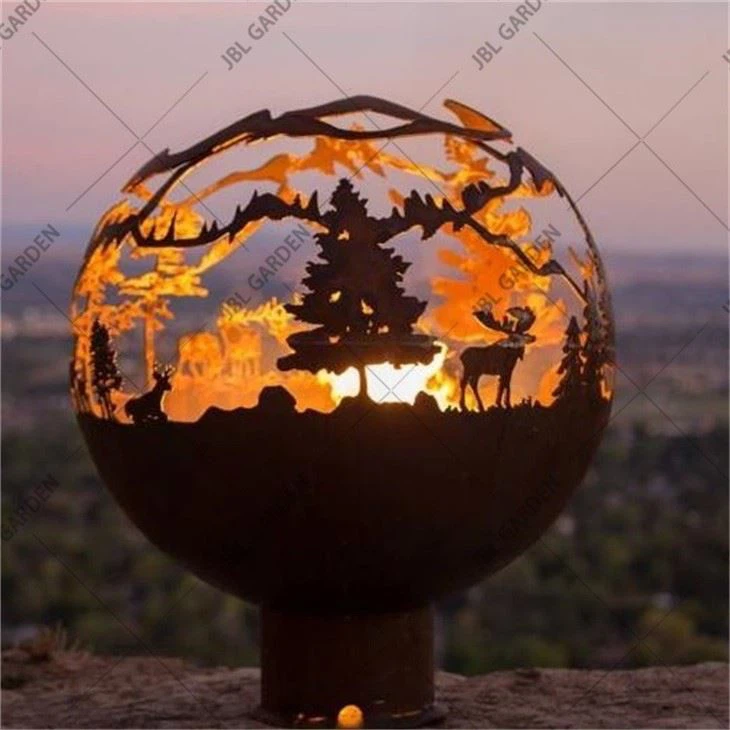 Custom Made Fire Spheres