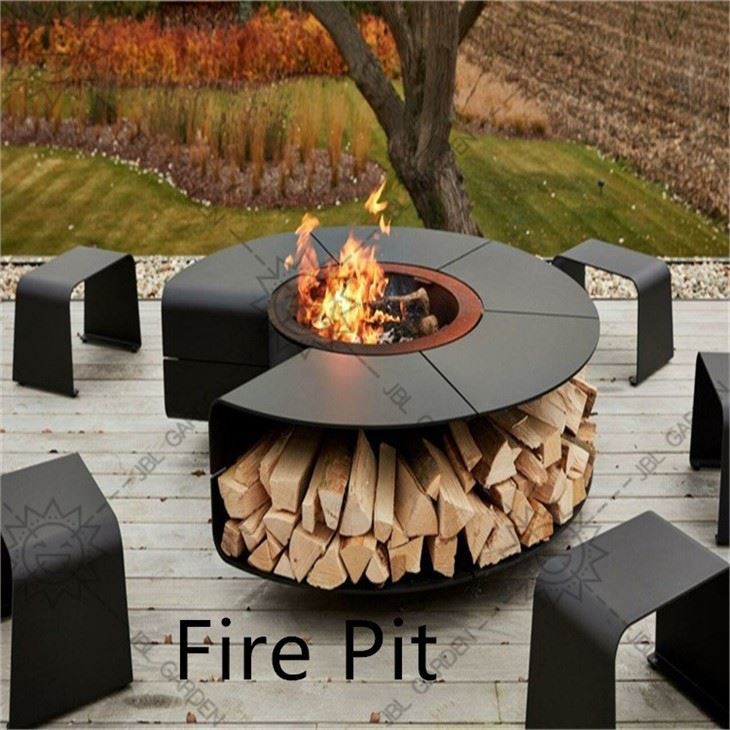 Fire Pit Covers Round Metal