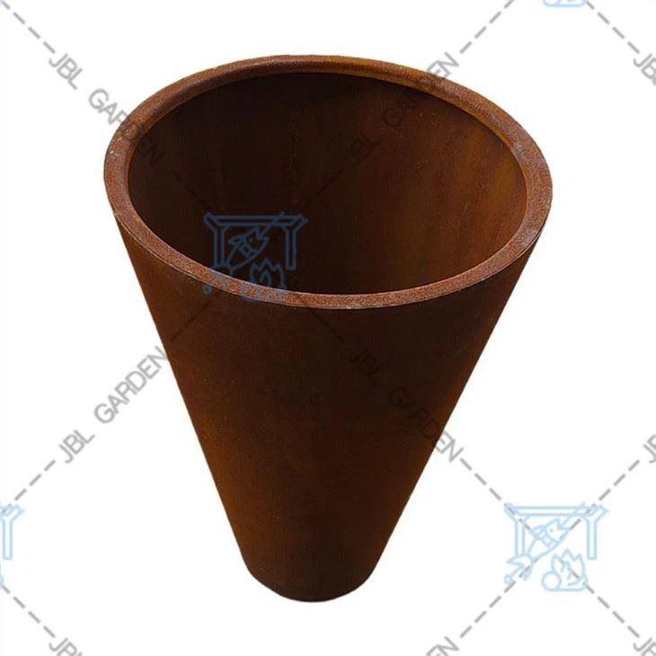 Flowers And Garden Metal Planter