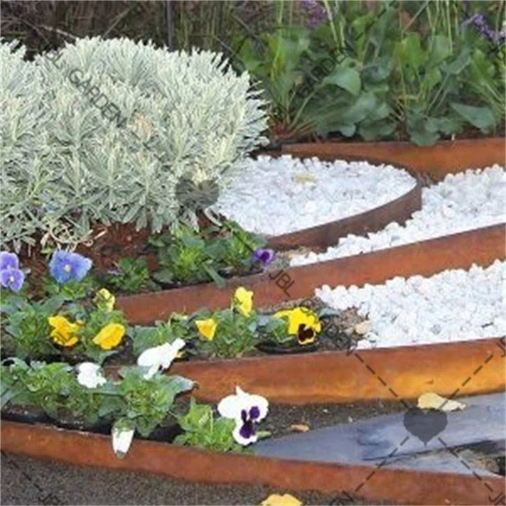 Garden Edging Rust Look