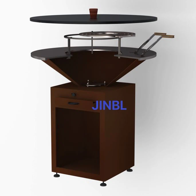 Taman Rusty Heavy Duty BBQ Grill