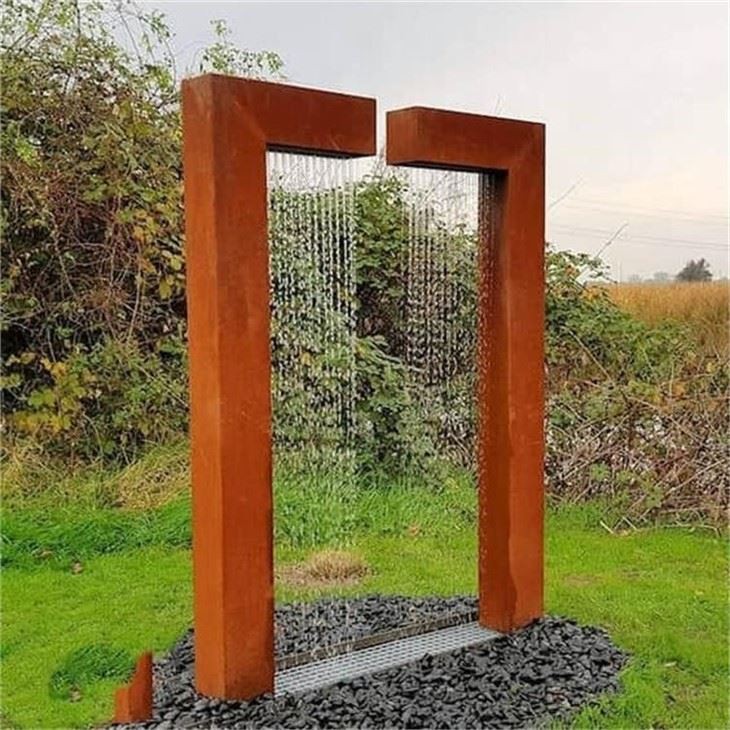 Landscaping Ideas With Corten Steel