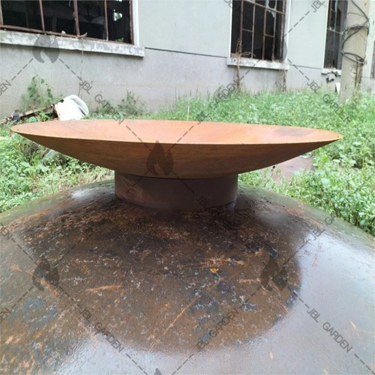 Metal Fire Pit With Cover