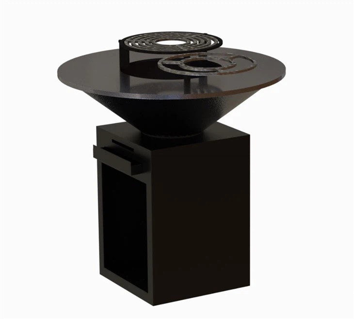 Metal Fire Pit With Grill