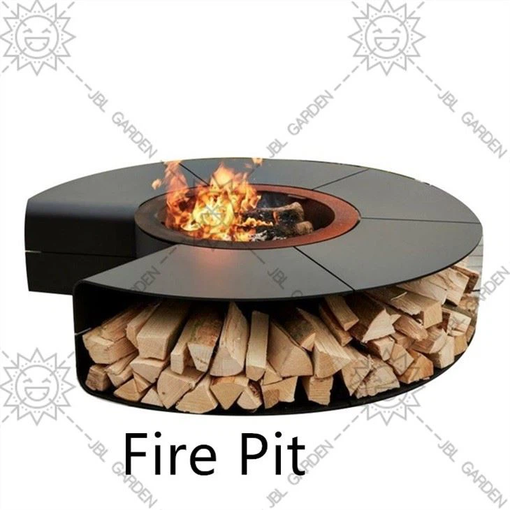Patio Fireplace Table