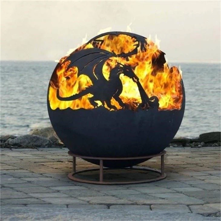 Pizza Oven In Outdoor Fireplace