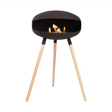 Pedestal Bio Fire Freestanding Ethanol Fireplace