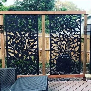 Logam Panel Skrin Hiasan