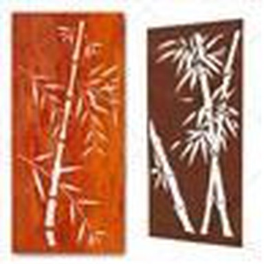 Pembahagi Bilik Corten Skrin Logam