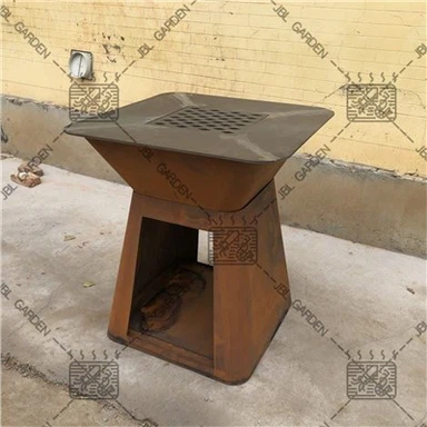 Luar Corten OutdoorBarbeku Bbq