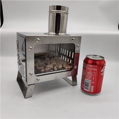 Dapur Perkhemahan Keluli Tahan Karat Mudah Alih