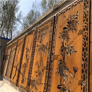 Panel Taman Keluli Tahan Karat