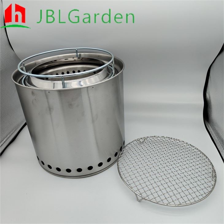 Dapur Lubang Api Keluli Tanpa Asap