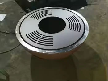 Panggangan Barbeku Diperbuat Daripada Keluli Corten
