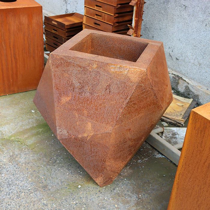 Corten Flower Planter factory