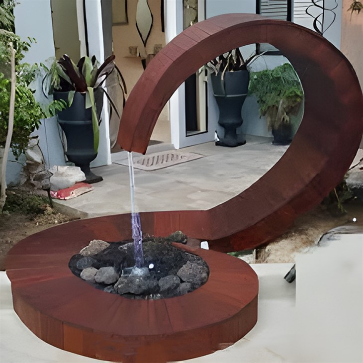 Ciri Air Keluli Corten Untuk Kampung Percutian