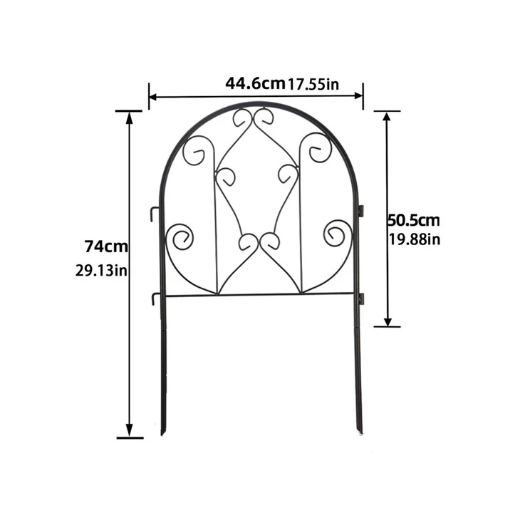 Flower Bed Wire Section Fence
