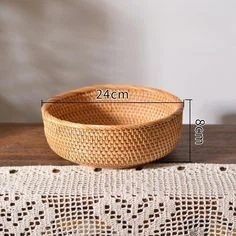 New Wicker Woven Storage Basket