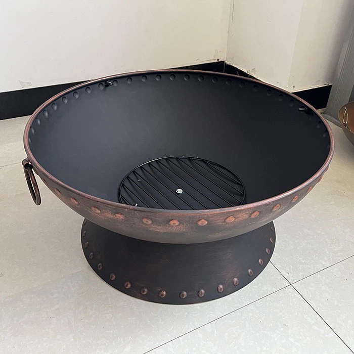 Terrace Barbecue Circular Fire Pit