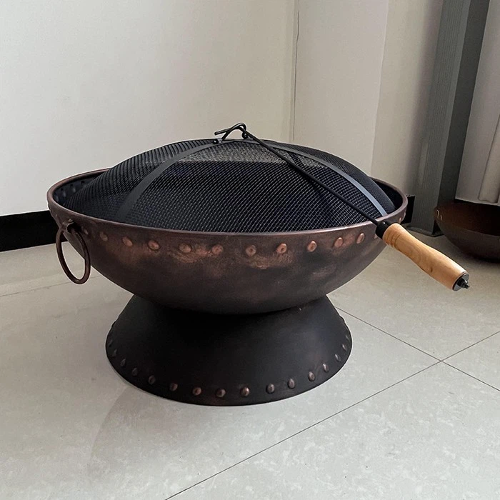 Terrace Barbecue Circular Fire Pit