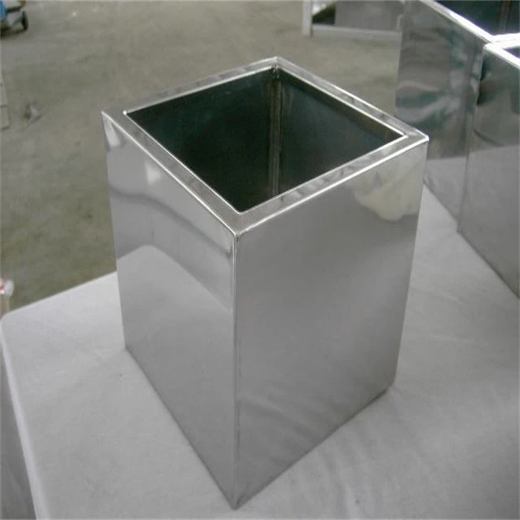 Weathered Steel Garden Flower Pot