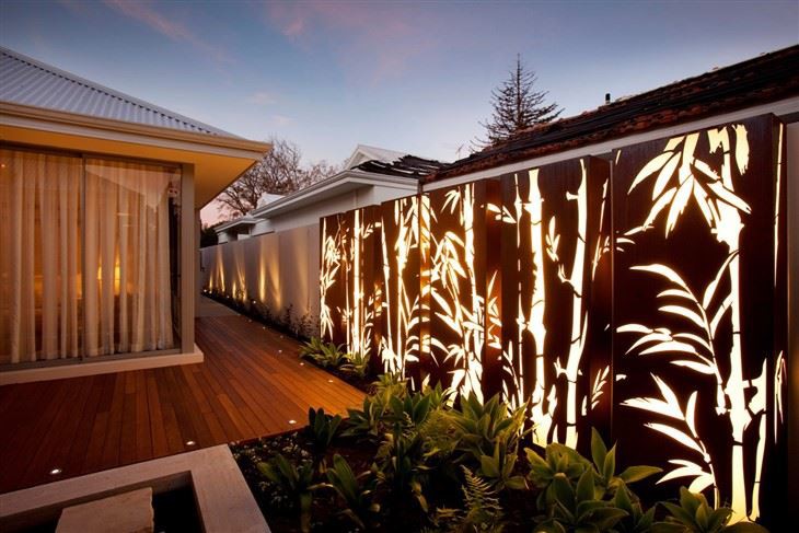 Weathering Steel Freestanding Screen suppliers
